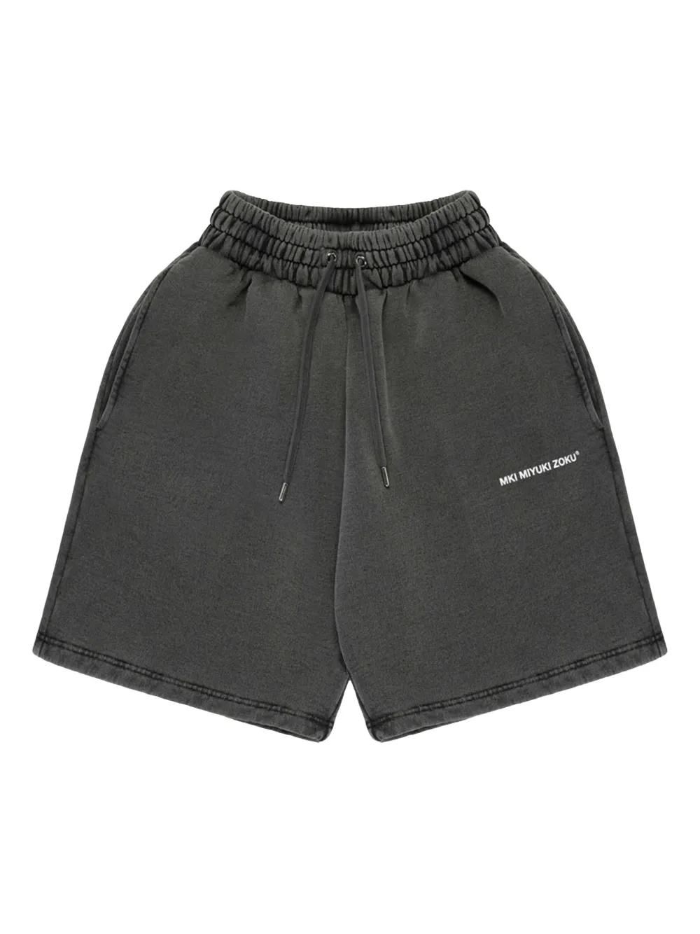 MKI Miyuki Zoku drawstring uniform shorts | Grey | Image 1