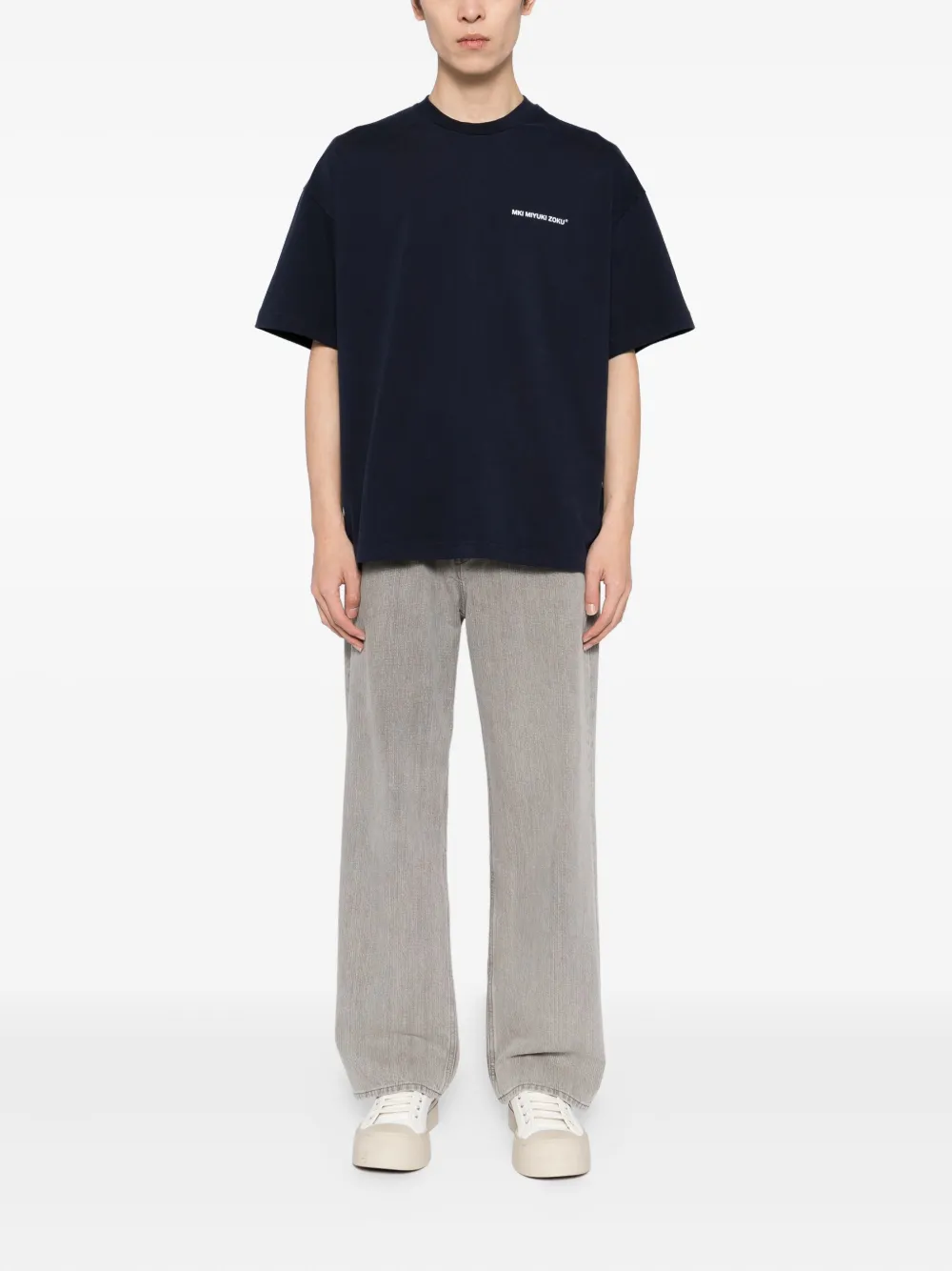 MKI Miyuki Zoku Uniform T-shirt - Blauw
