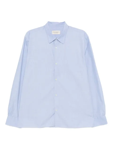 Officine Generale cotton long-sleeved shirt