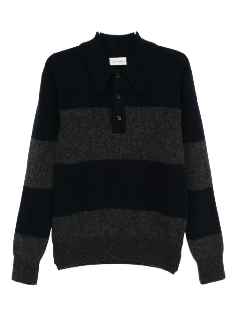 Oliver Spencer striped polo jumper