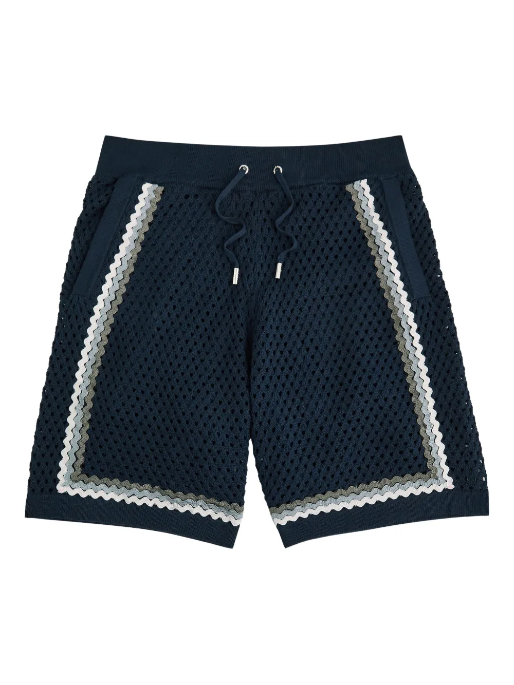 RAITH Marconi knit-wave shorts | Blue | Image 1