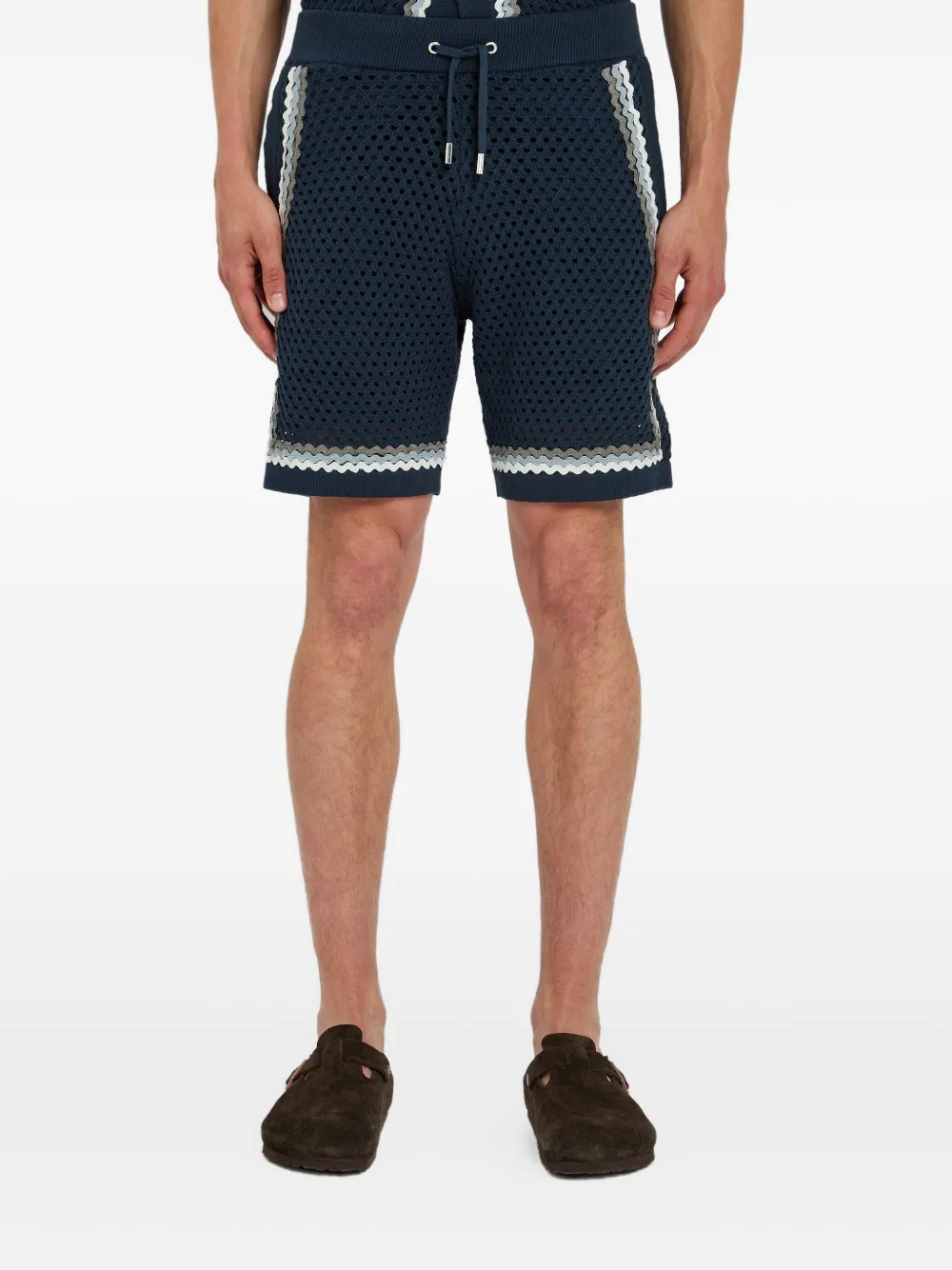  Raith Marconi Knit-wave Shorts - Blue 