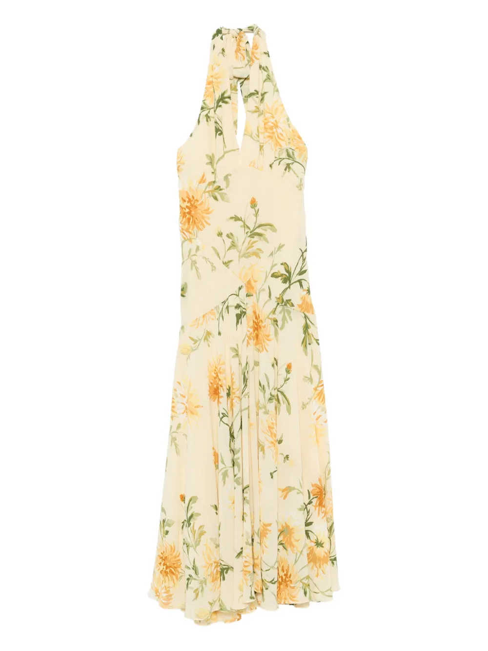 Reformation リフォーメーション ブリオニー ドレス Reformation Briony ドレス | イエロー | FARFETCH JP