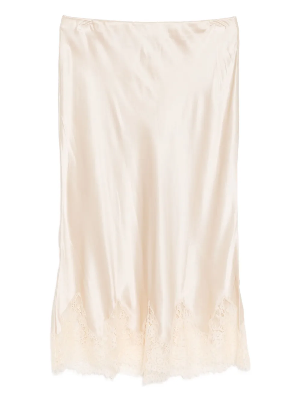 Reformation Carolina Skirt In Neutral