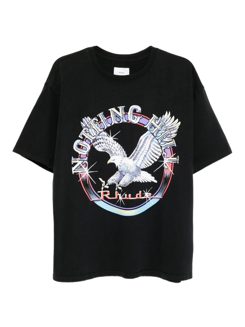 RHUDE Notting Hill Eagle T-shirt | Black | Image 1