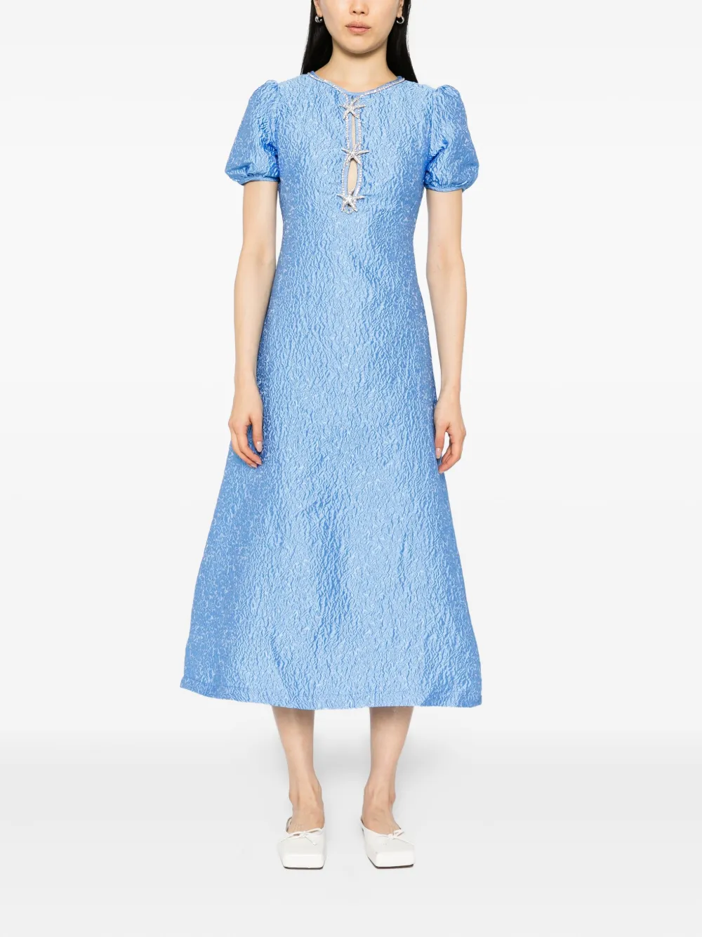 Sister Jane Dream reef jacquard midi dress | Day Dresses | Image 2