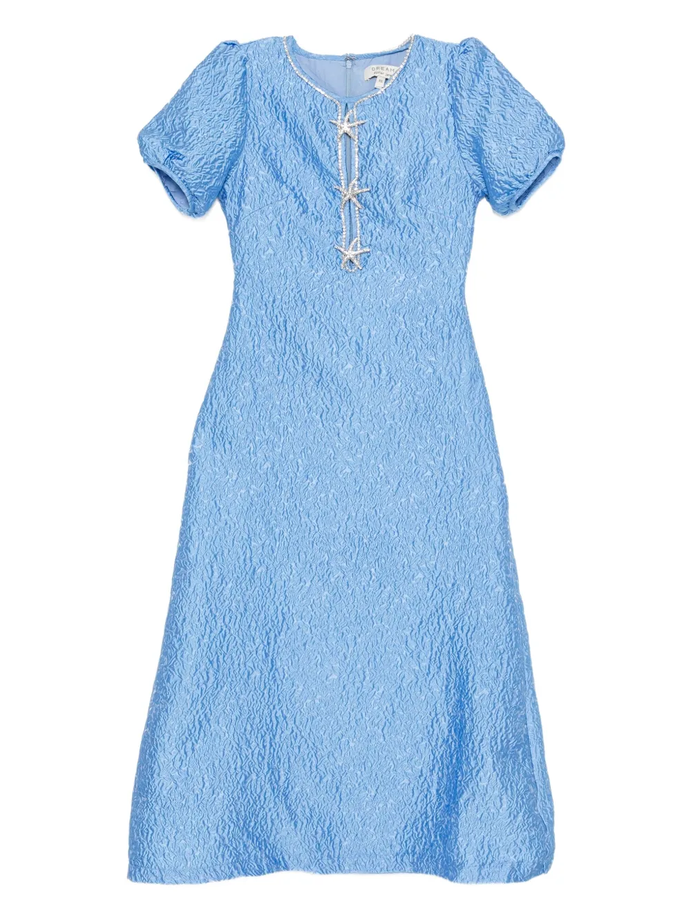 Sister Jane Dream reef jacquard midi dress - Blu