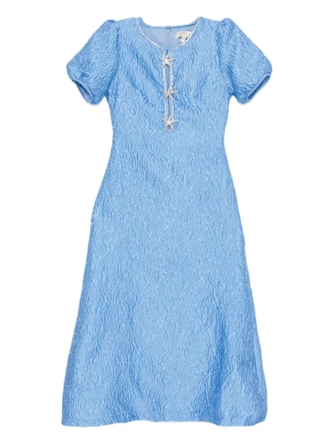 Sister Jane robe mi-longue Dream Reef en jacquard