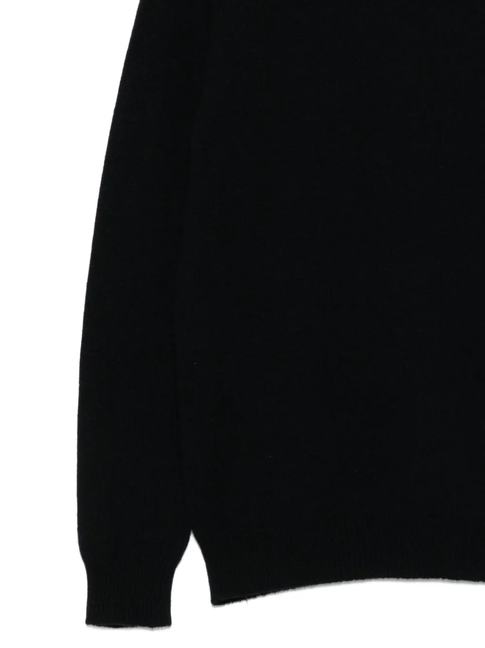 Sunspel Wool Jumper In Black