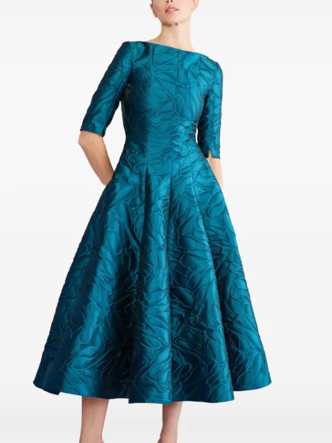 Talbot Runhof Bogna 5 midi dress