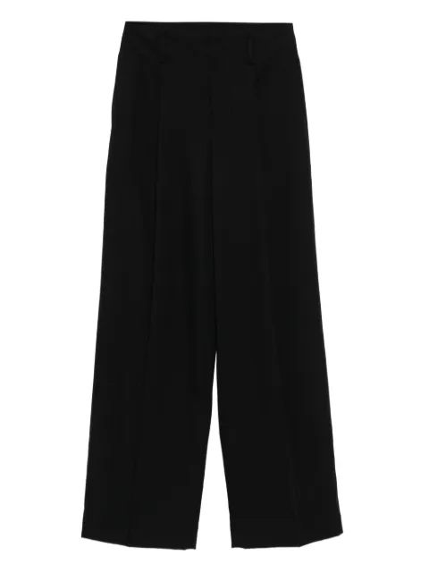 Vince high-waist pleated trousers