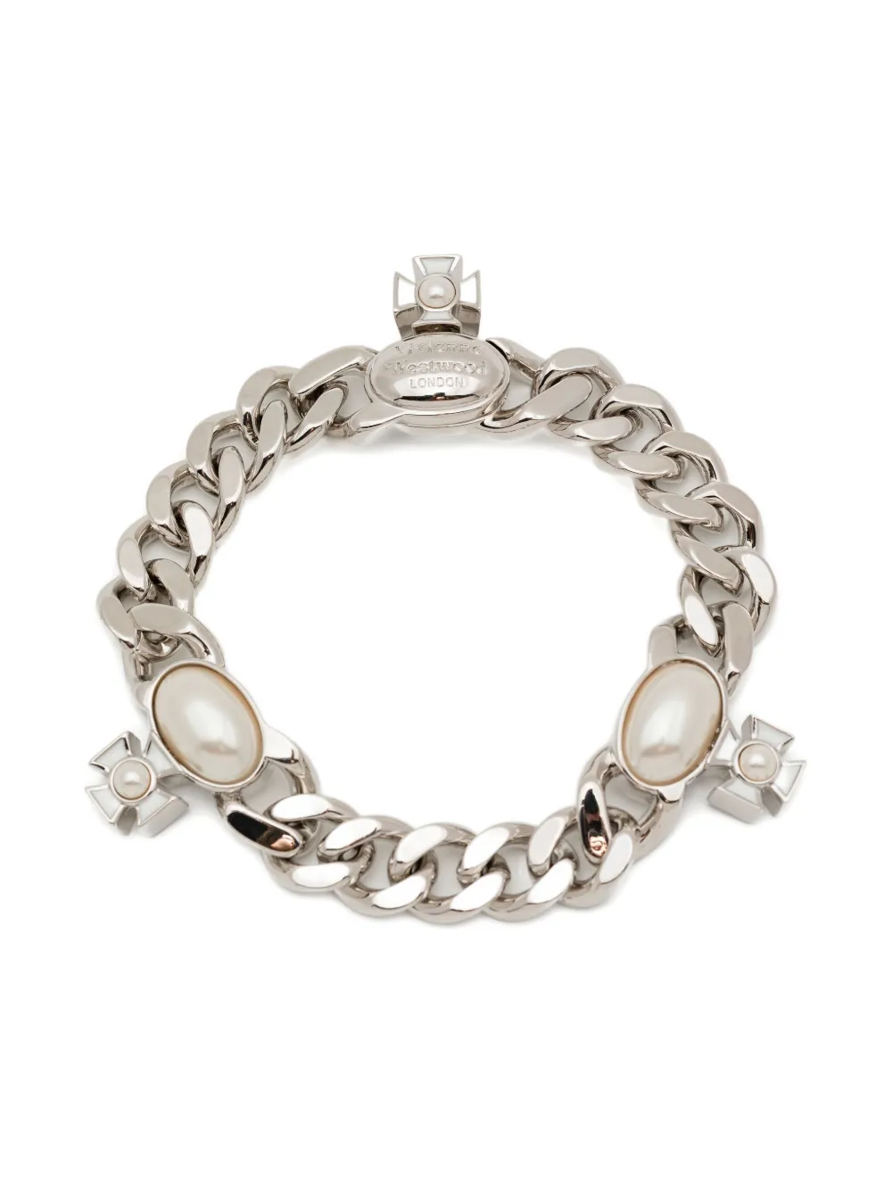 Vivienne Westwood Gaby Armband - Silber