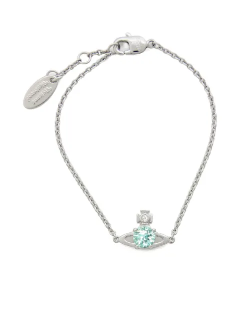 Vivienne Westwood pulsera de cadena con detalle Orb
