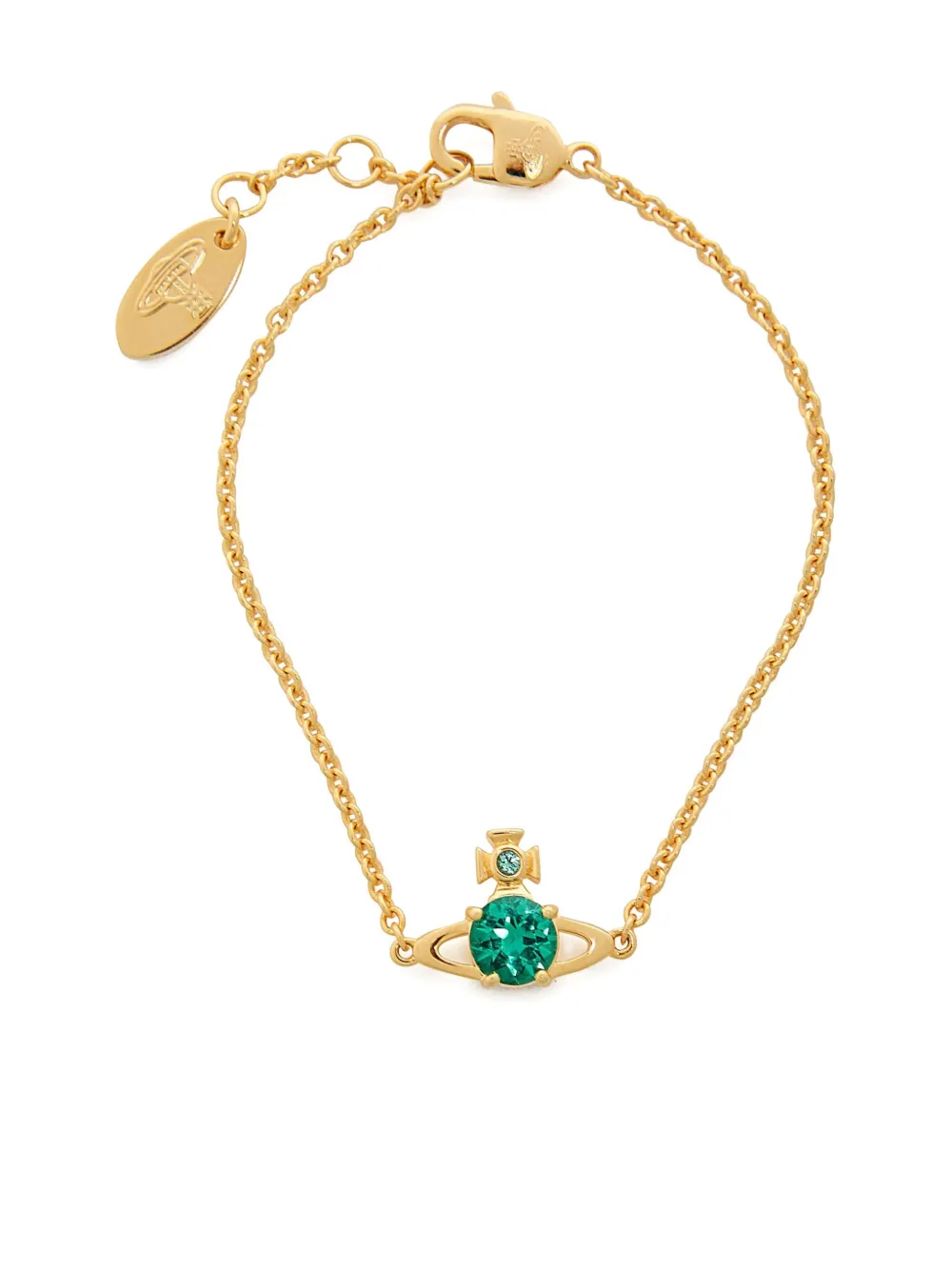 Vivienne Westwood Reina Small Orb Bracelet In Gold