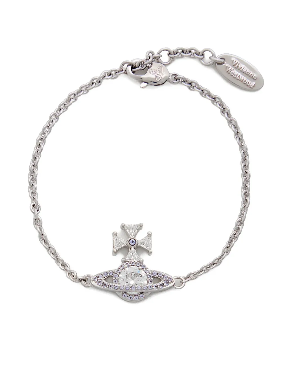 Vivienne Westwood orb chain bracelet | Silver | Image 1