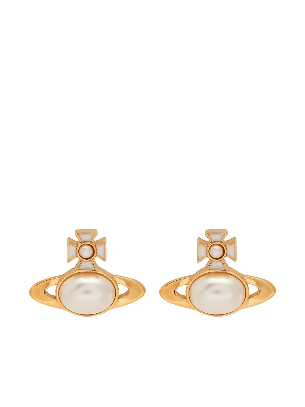 Vivienne Westwood أقراط 'ذا غابي' | ذهبي | Image 1