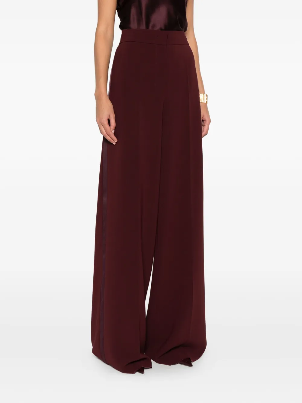 Max Mara Tailored Trousers In Red