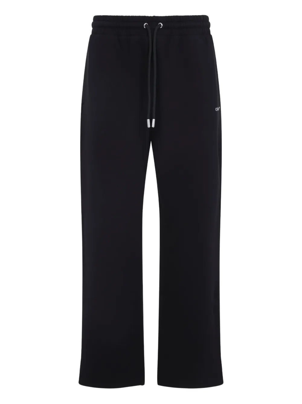 Off-White embroidered-logo trousers | Black | Image 1