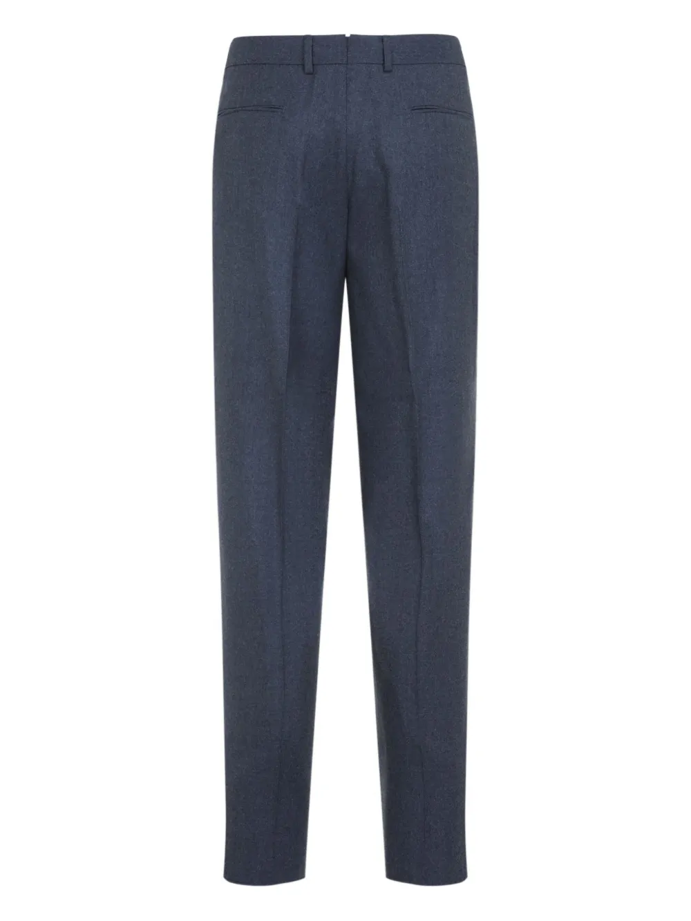 Zegna pleated wool trousers - Blauw