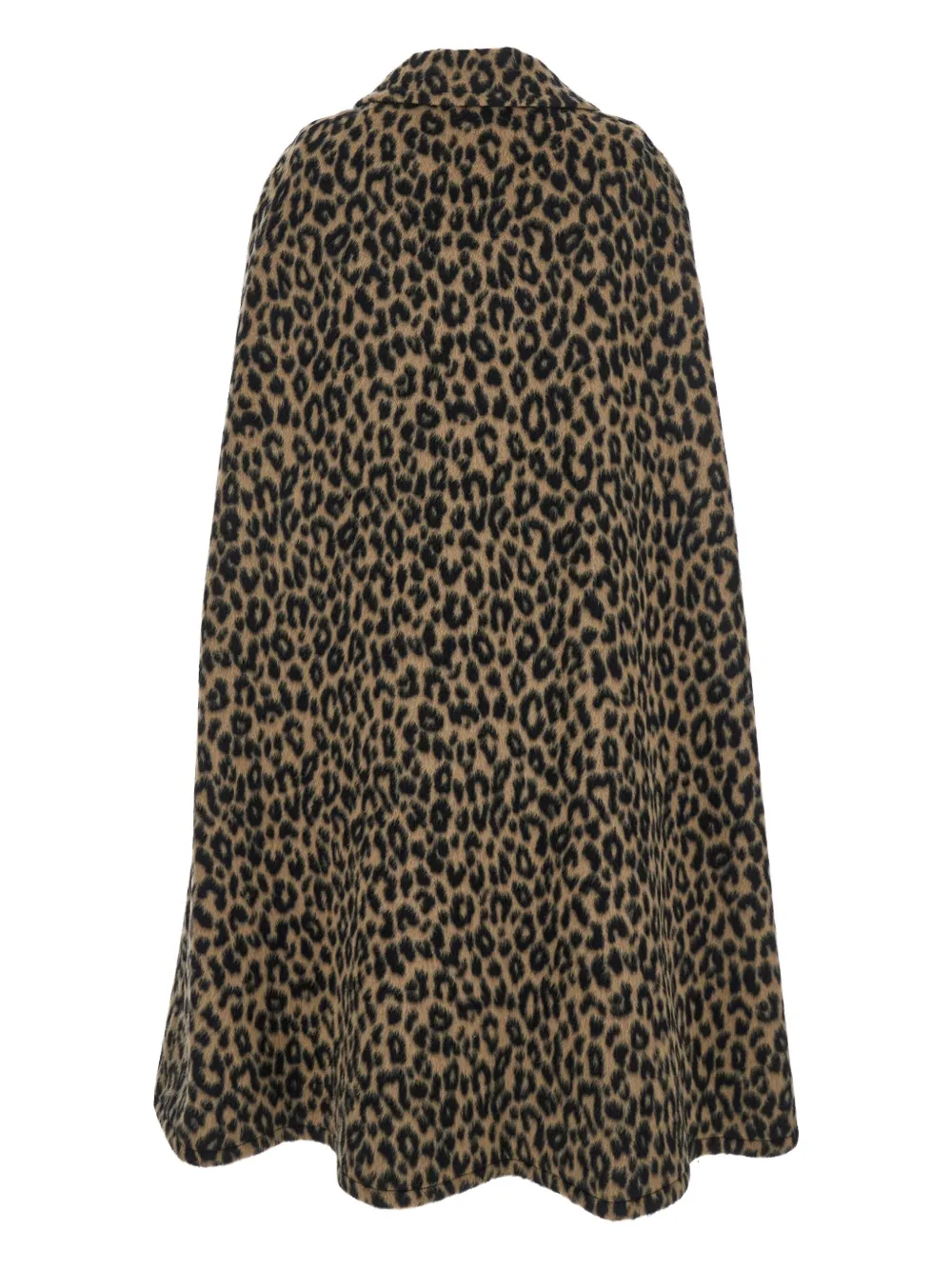 Federica Bombaci leopard-print buttoned cape | Capes | Image 2