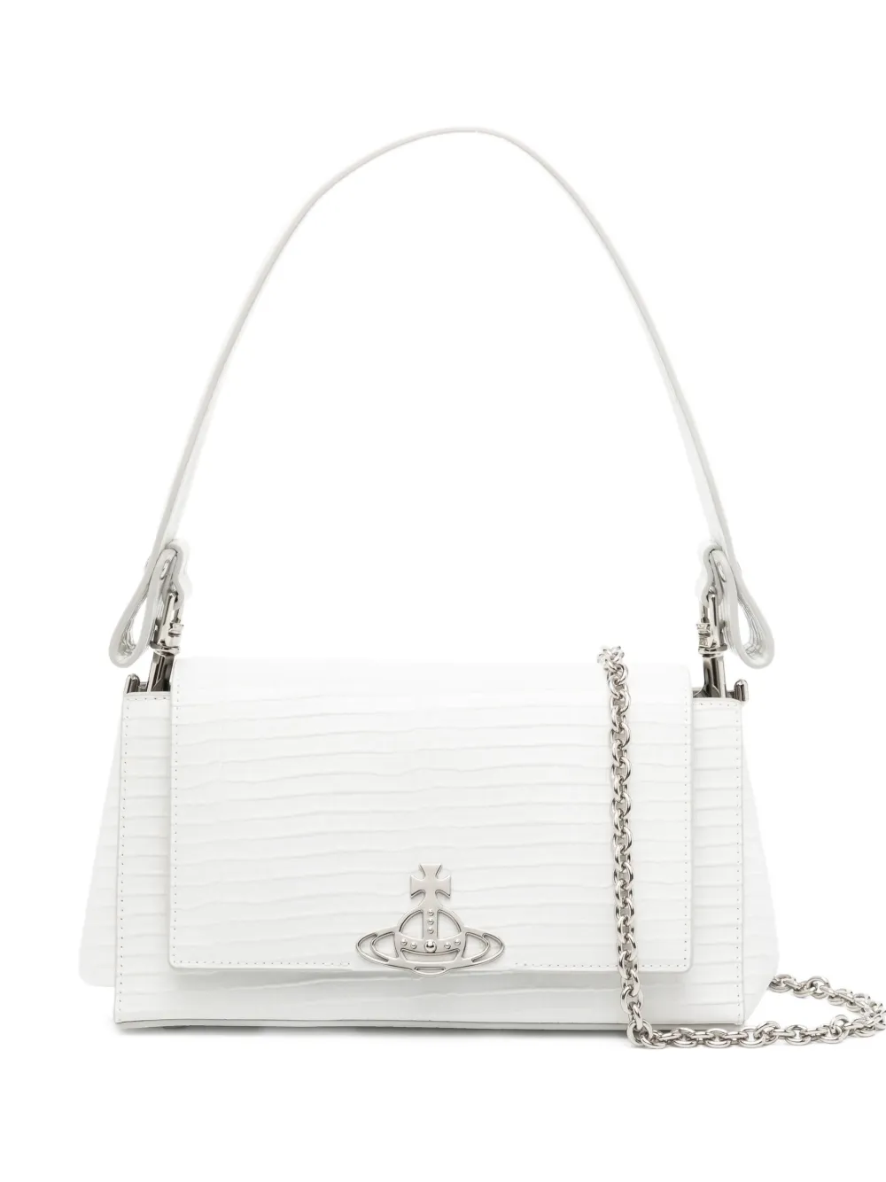 Vivienne Westwood Hazel ショルダーバッグ M - ホワイト Vivienne Westwood Hazel ショルダーバッグ M - ホワイト