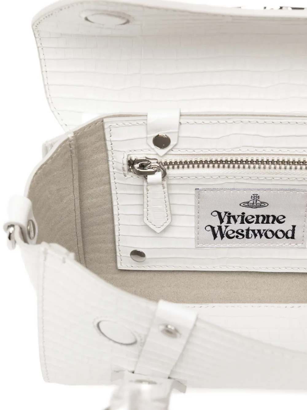 Vivienne Westwood Bettina Mini Leather Cross-body Bag In Yellow