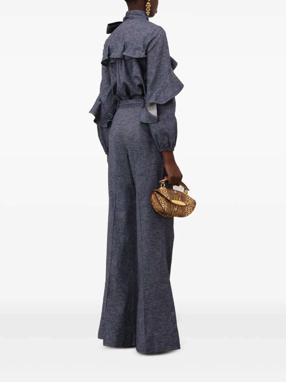 ZIMMERMANN Blouse met print Blauw