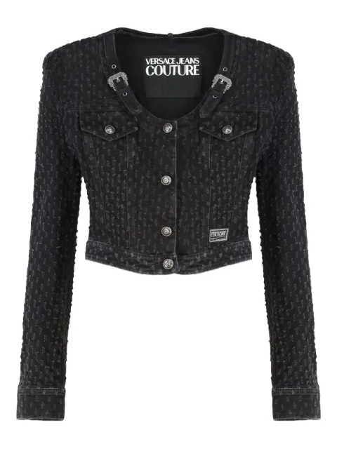 Versace Jeans Couture buckle-detail jacket
