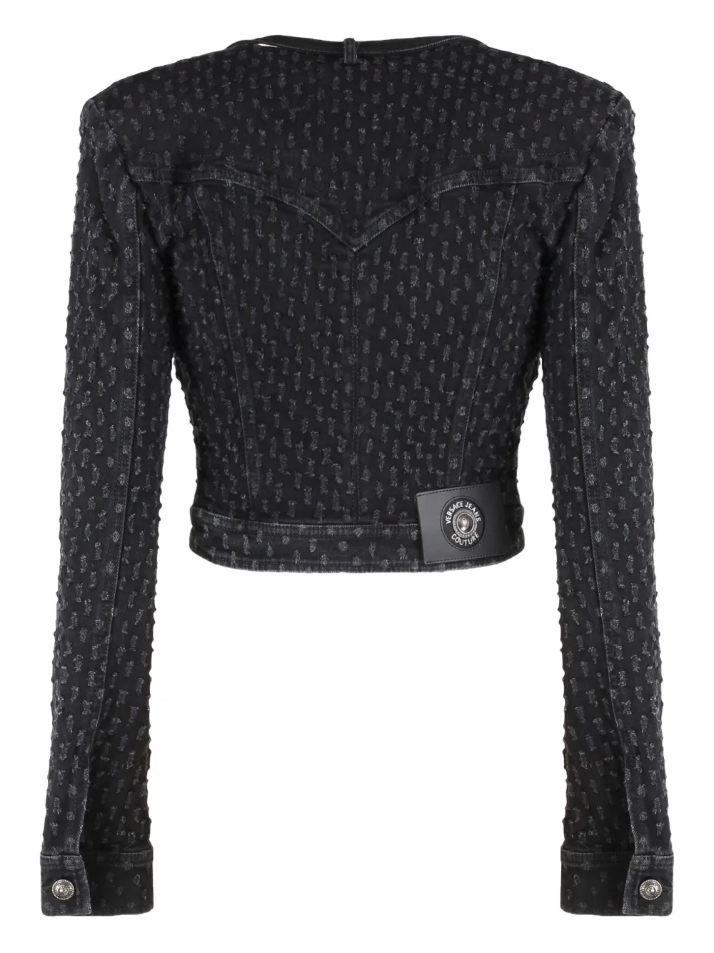 Versace Jeans Couture buckle-detail jacket | Denim Jackets | Image 2