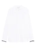 Max Mara Otranto piped-trim shirt - White