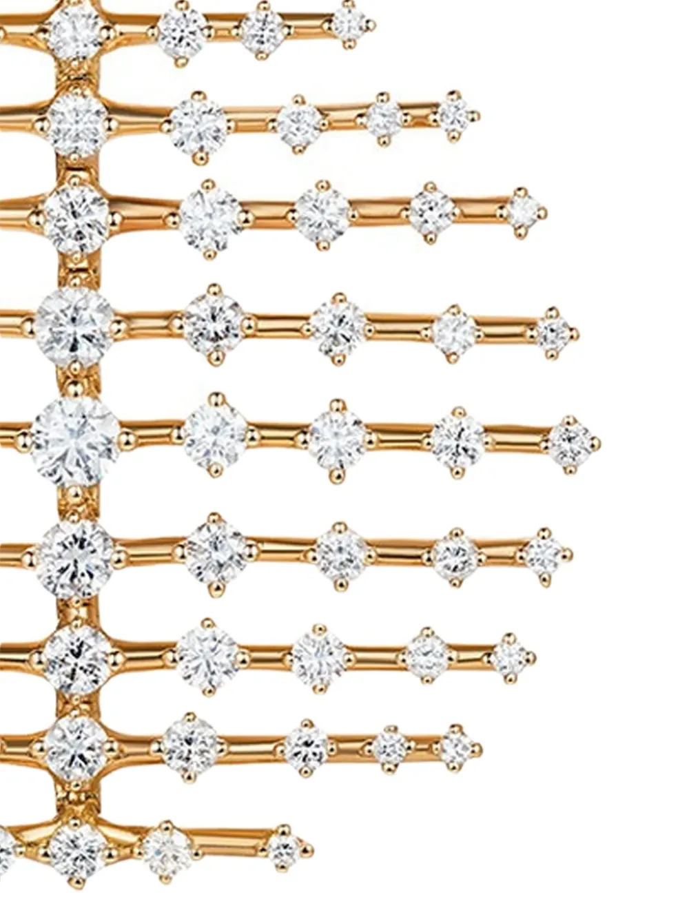 Fernando Jorge 18k Yellow Gold Disco Diamond Earrings In Gold