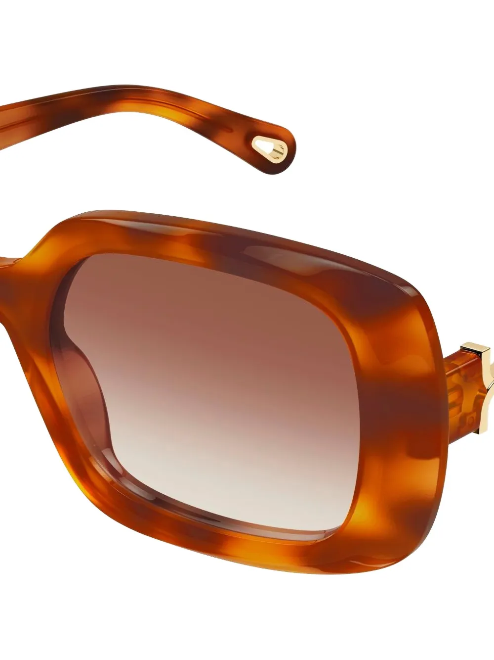 Chloé Eyewear CH0333S zonnebril - Bruin
