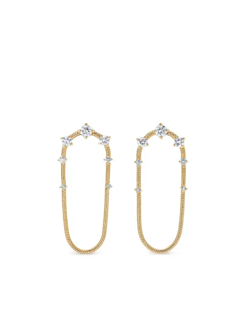 Fernando Jorge 18K yellow gold diamond earrings