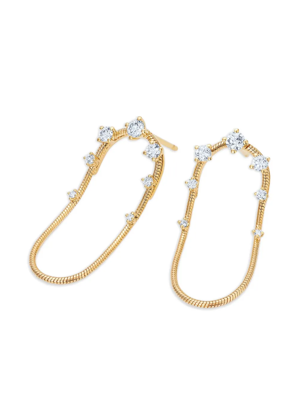 Fernando Jorge 18k Yellow Gold Diamond Earrings In Gold