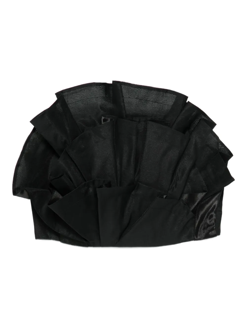 Aje Selestia ruffled top | Black | Image 1