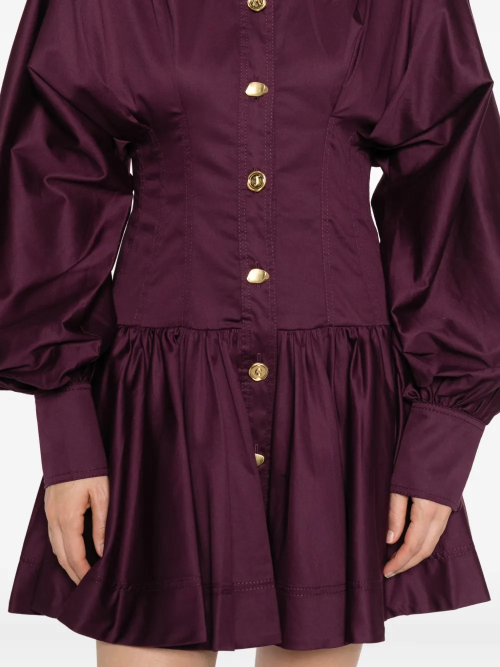 Aje Alexia mini-jurk Rood