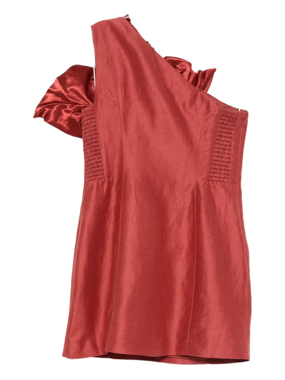 Aje Isla Floral-detail Mini Dress In Red
