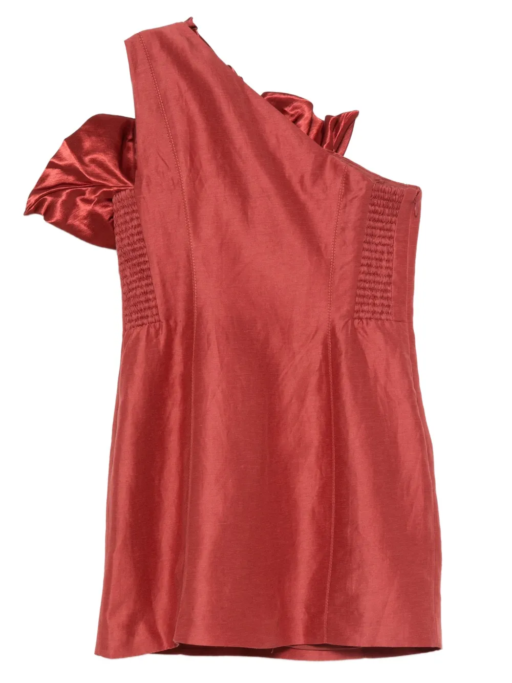 Aje Isla mini-jurk met bloemendetail - Oranje