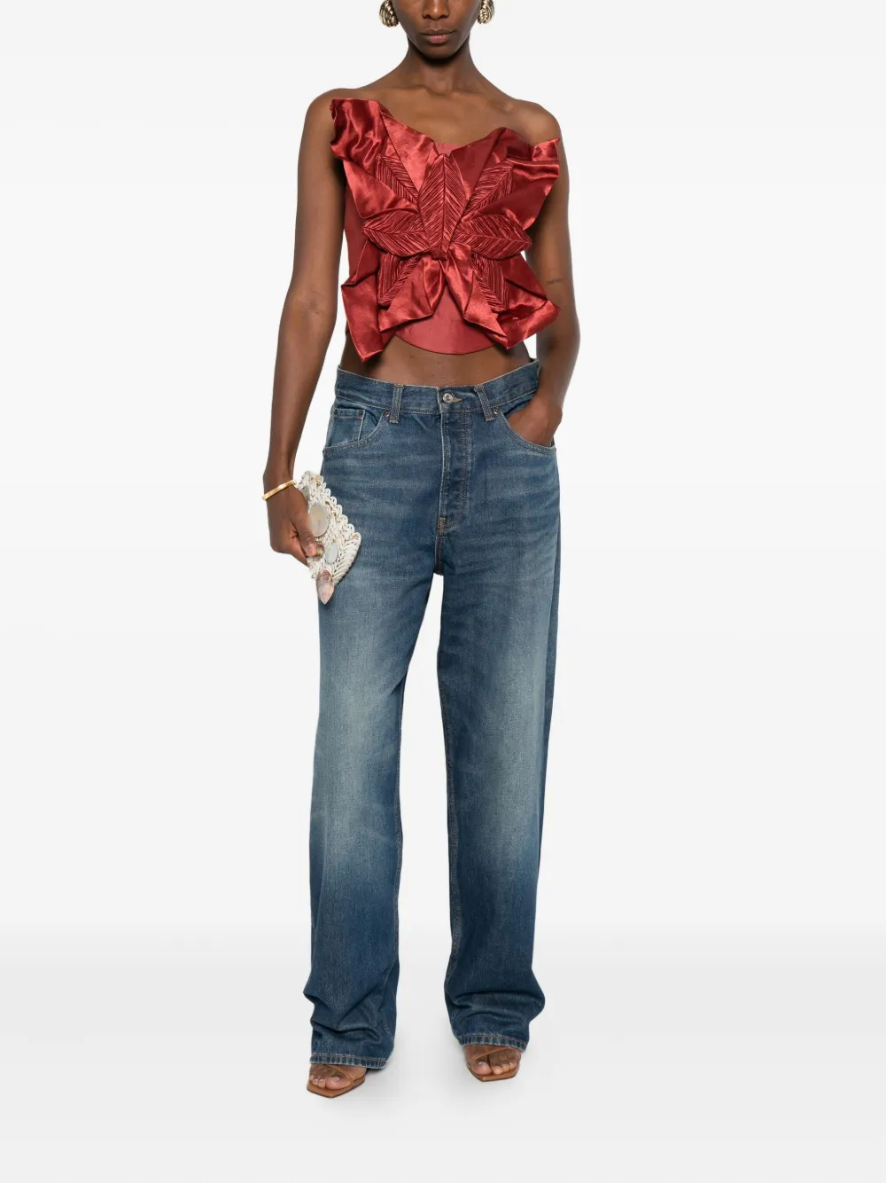 Aje Isla ruffled top | Blouses | Image 2