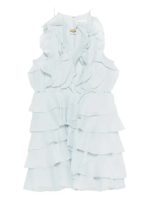 Aje Cleo ruffled tiered mini dress