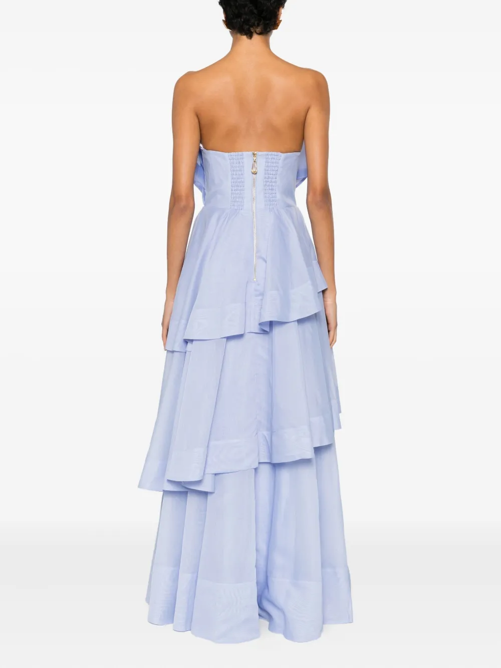Aje Selestia Gown Dresse In Blue