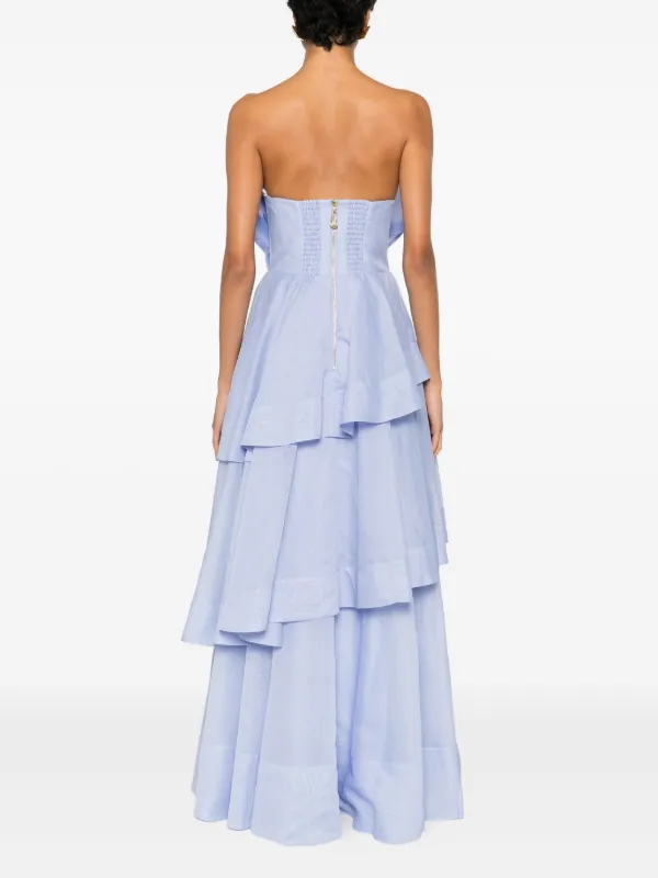 chinese dress ladies AJE | Soundscape Maxi - Blue main image 0