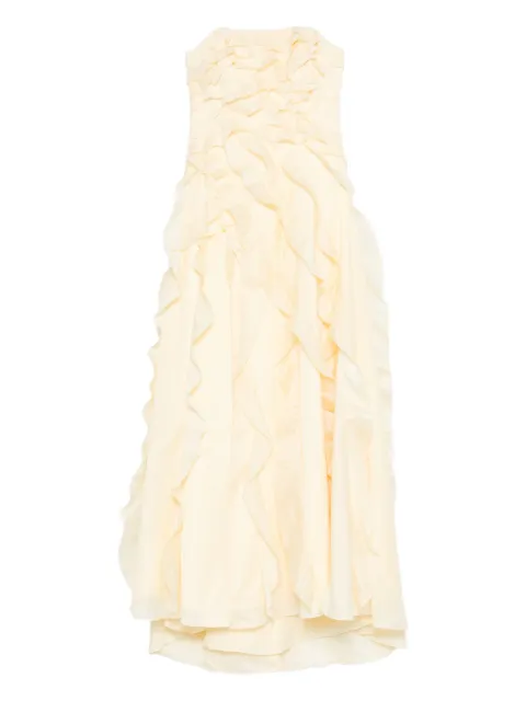 Aje Allairie ruffled gown