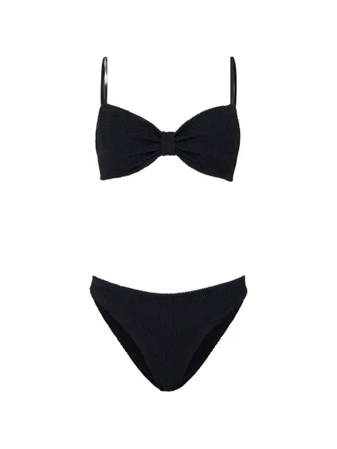 Hunza G Alicia spaghetti straps bikini