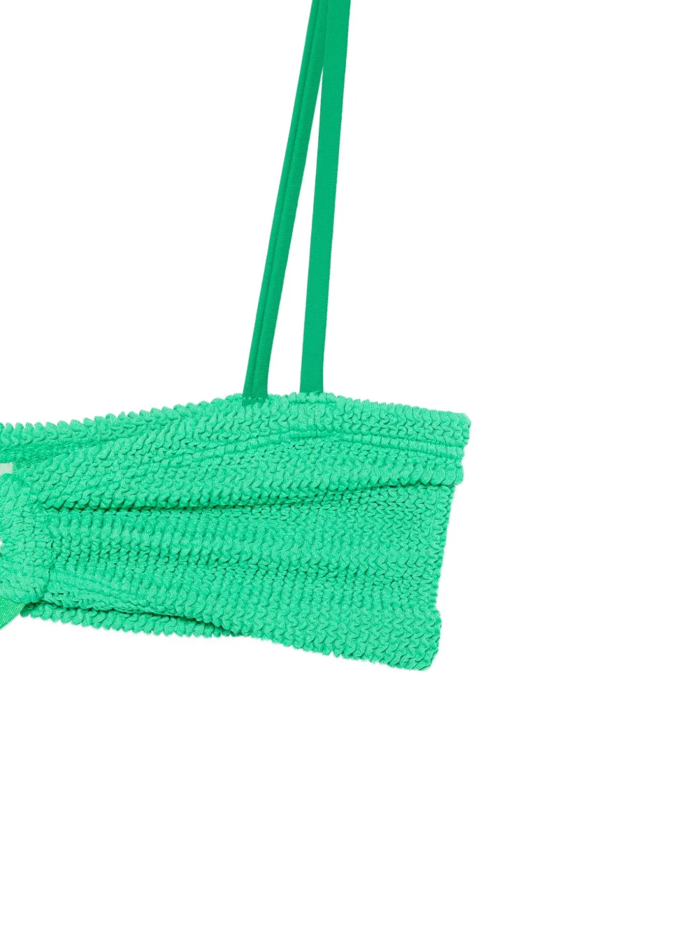 Hunza G Misty bikini met oorring detail Groen