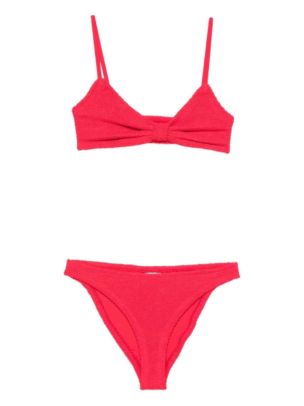 Hunza G Alicia リボンエフェクト ビキニ - レッド