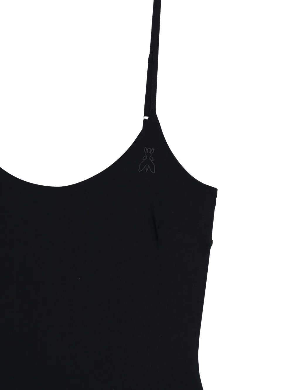 Patrizia Pepe Romper met logoprint Zwart