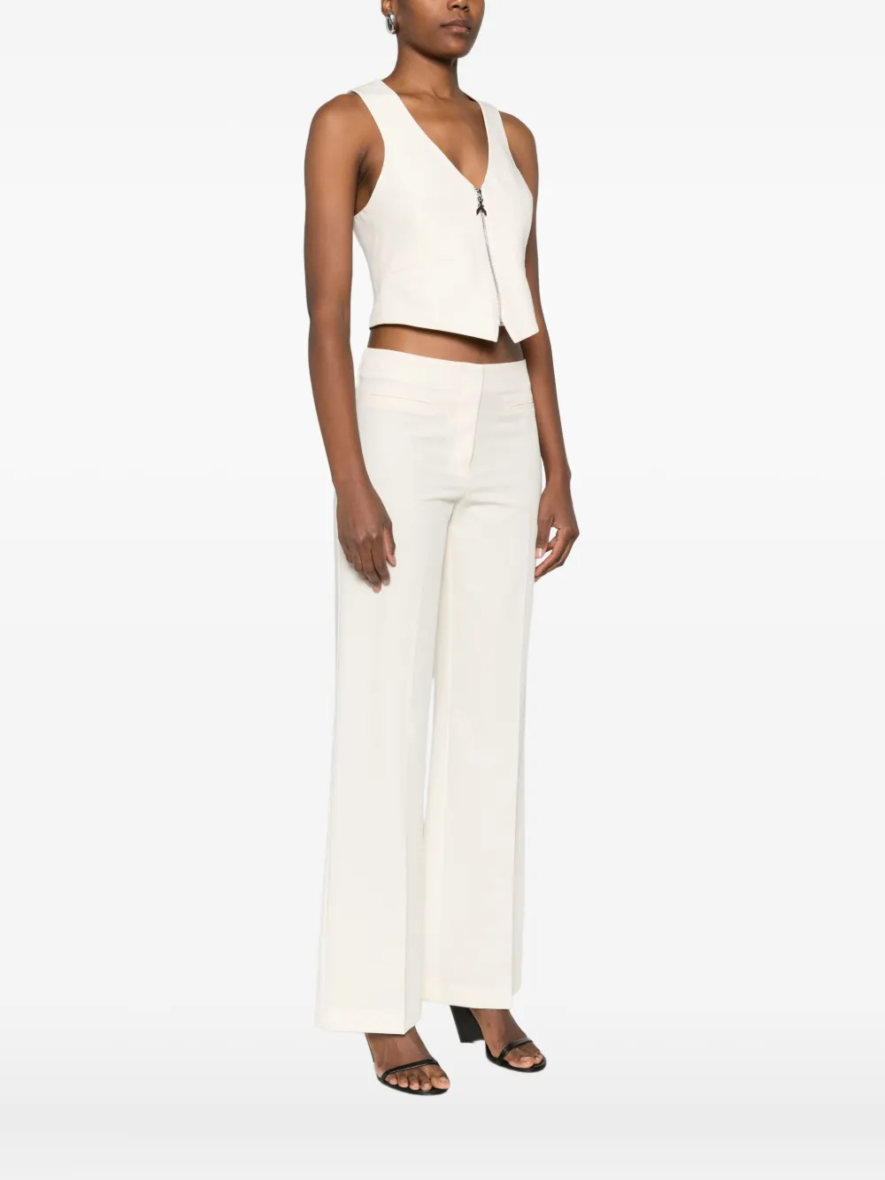 Patrizia Pepe zip-up waistcoat | Waistcoats & Gilets | Image 2