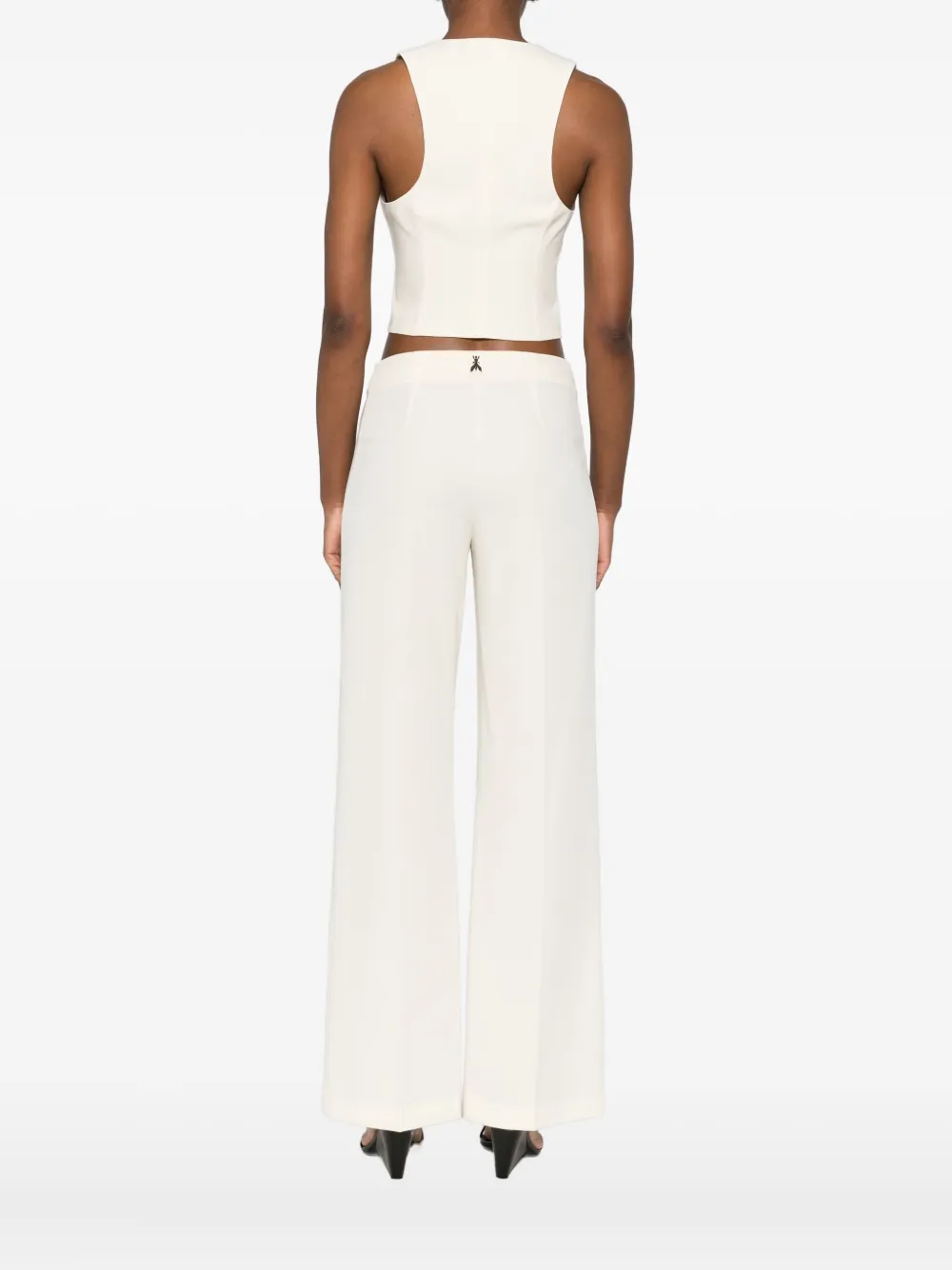 Patrizia Pepe Gilet met rits Wit