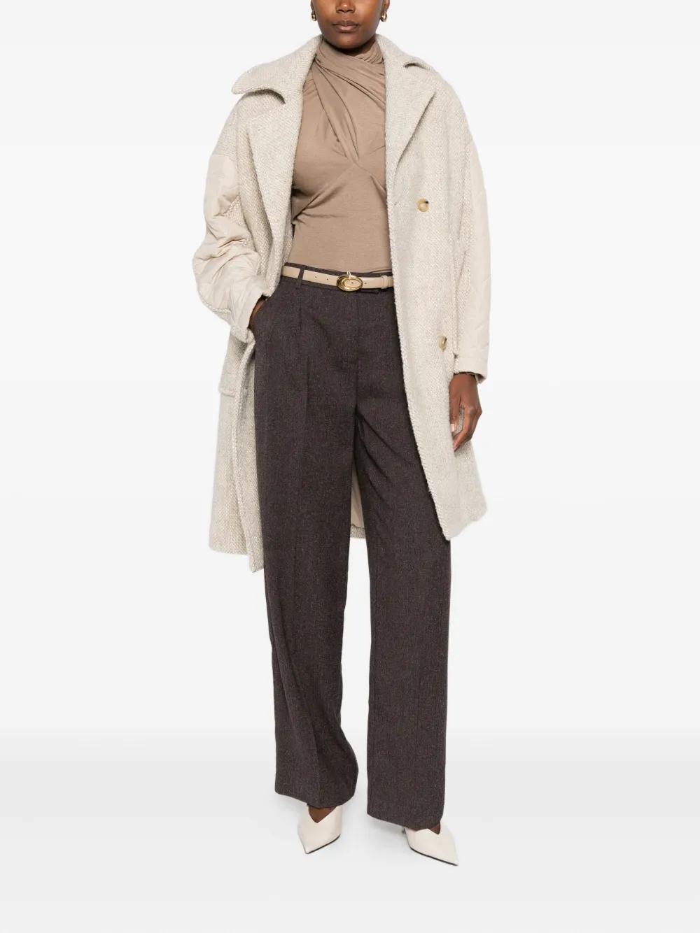 Patrizia Pepe single-breasted coat | Single Breasted Coats | Image 2